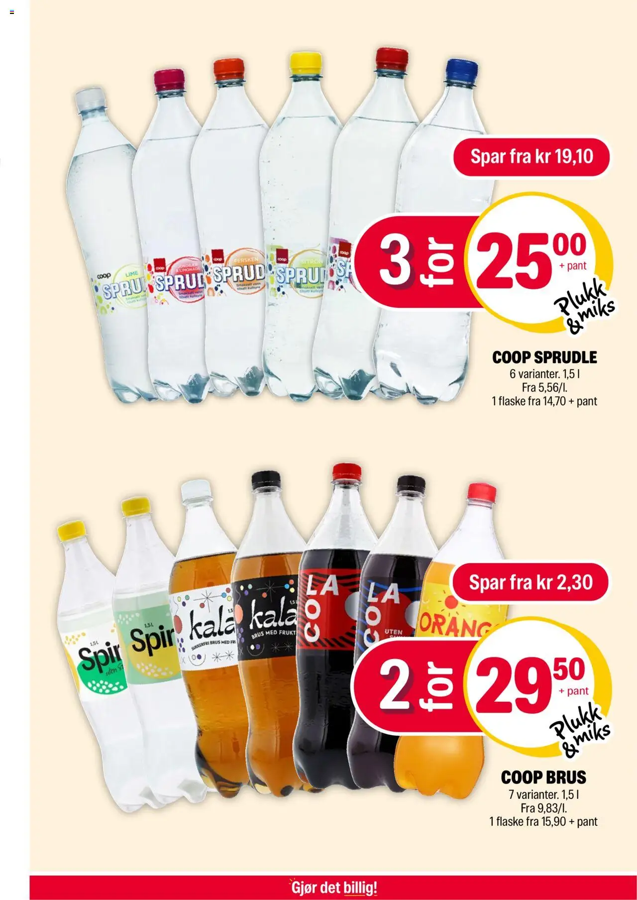 {H1} | Side: 19 | Produkter: Brus, Fersken, Суміш дитяча, Lime