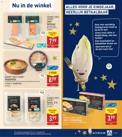 Aldi folder week 51 - Voorbeeld van een folder van Aldi, geldig van 22.12.2025 | Pagina: 15 | Producten: Scampi, Vis, Kip, Bal