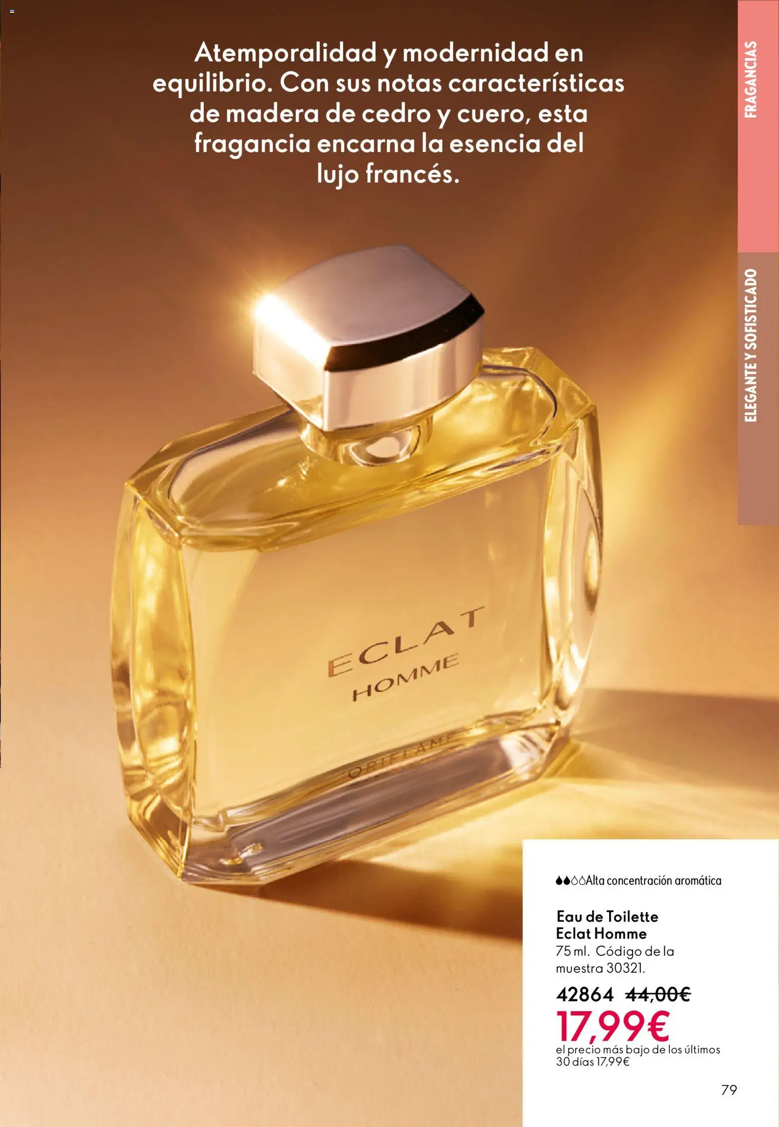 Oriflame - Catálogo Campaña 1 │ válido desde el 31.12.2025 | Página: 79 | Productos: Fragancia, Eau de toilette