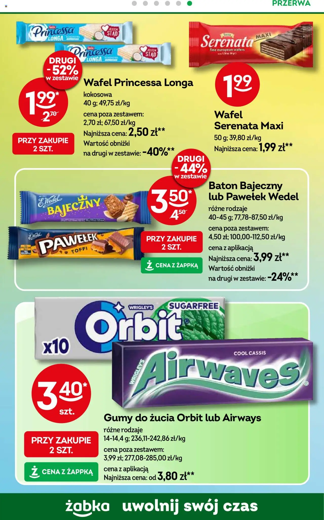 Żabka Gazetka od 18.06.2025 | Strona: 83 | Produkty: Carbonara, Schab, Naleśniki z jabłkami, Naleśniki