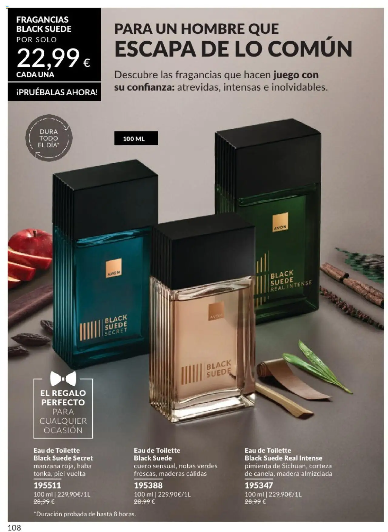 Catálogo AVON campaña 6 │ válido desde el 01.06.2025 | Página: 108 | Productos: Eau de toilette, Manzana