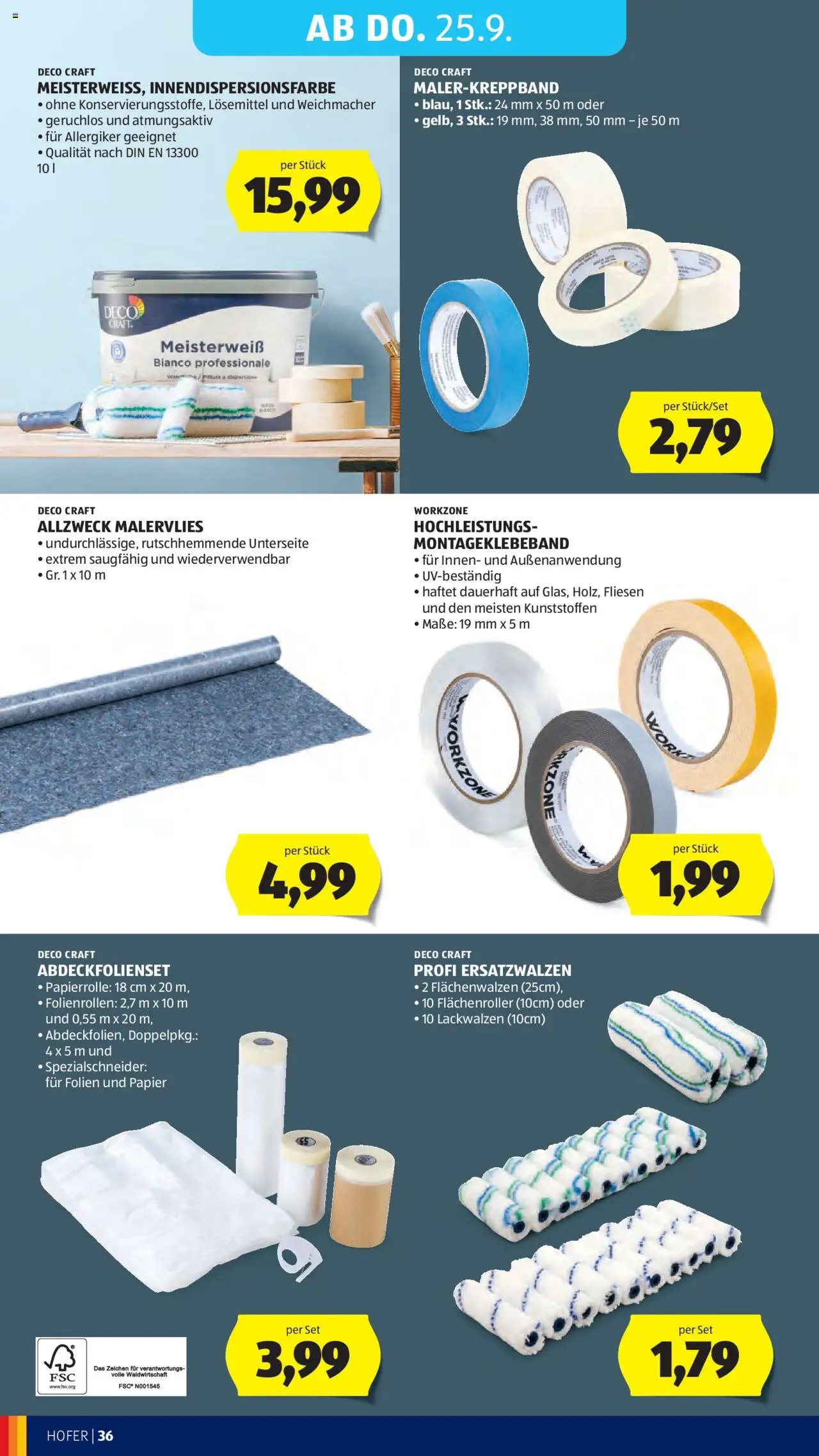 Hofer Flugblatt gültig ab 19.09.2025 | Seite: 40