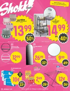 Halpa Halli-mainoslehti voimassa 04.10.2026 alkaen | Sivu: 12 | Tuotteet: Hylly, Peili, Voi