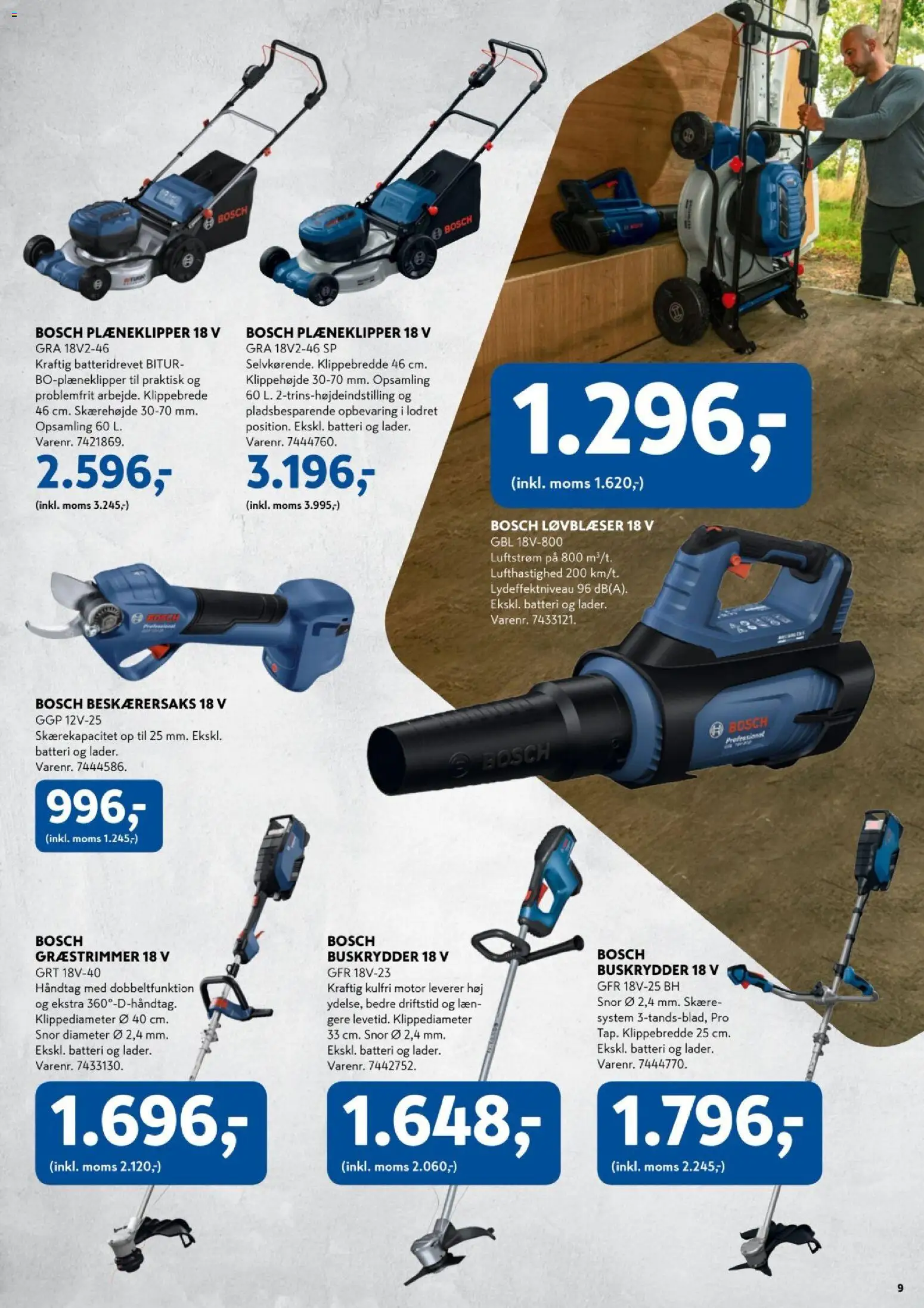 Davidsen tilbudsavis – gyldig fra 23.03.2026 | Side: 9 | Produkter: BH, Batteri