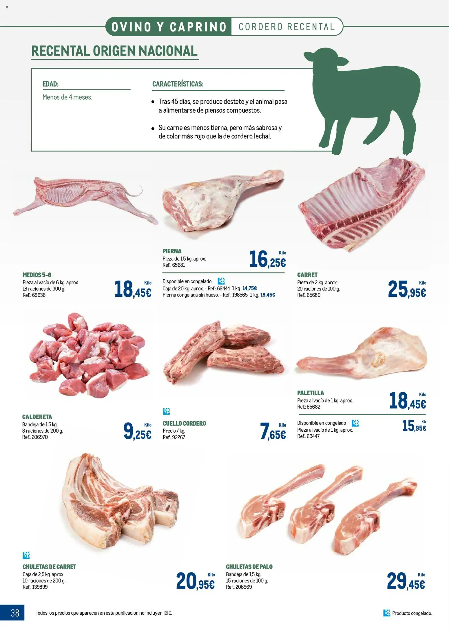 Makro - Expertos en carnes Canarias │ válido desde el 09.03.2026 | Página: 38 | Productos: Φίλτρο καφέ, Bandeja, Caja