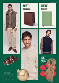 Manor Aktionen Frohes Fest für Grosse Kinder ab 06.11.2025 gültig | Seite: 25 | Produkte: Hemd, Pullover, Schal, Notizbuch