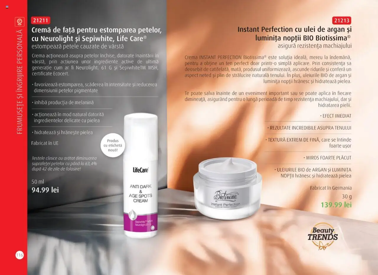 Life Care catalog - Aprilie/Octombrie – valabil de la 01.04.2025 | Pagină: 118 | Produse: Şerit ödül, Cremă, Ulei