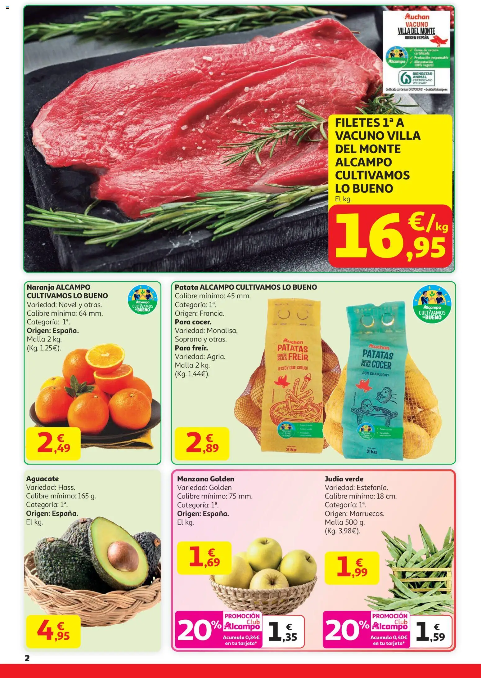 Alcampo - HP Catalan  │ válido desde el 15.01.2026 | Página: 2 | Productos: Manzana