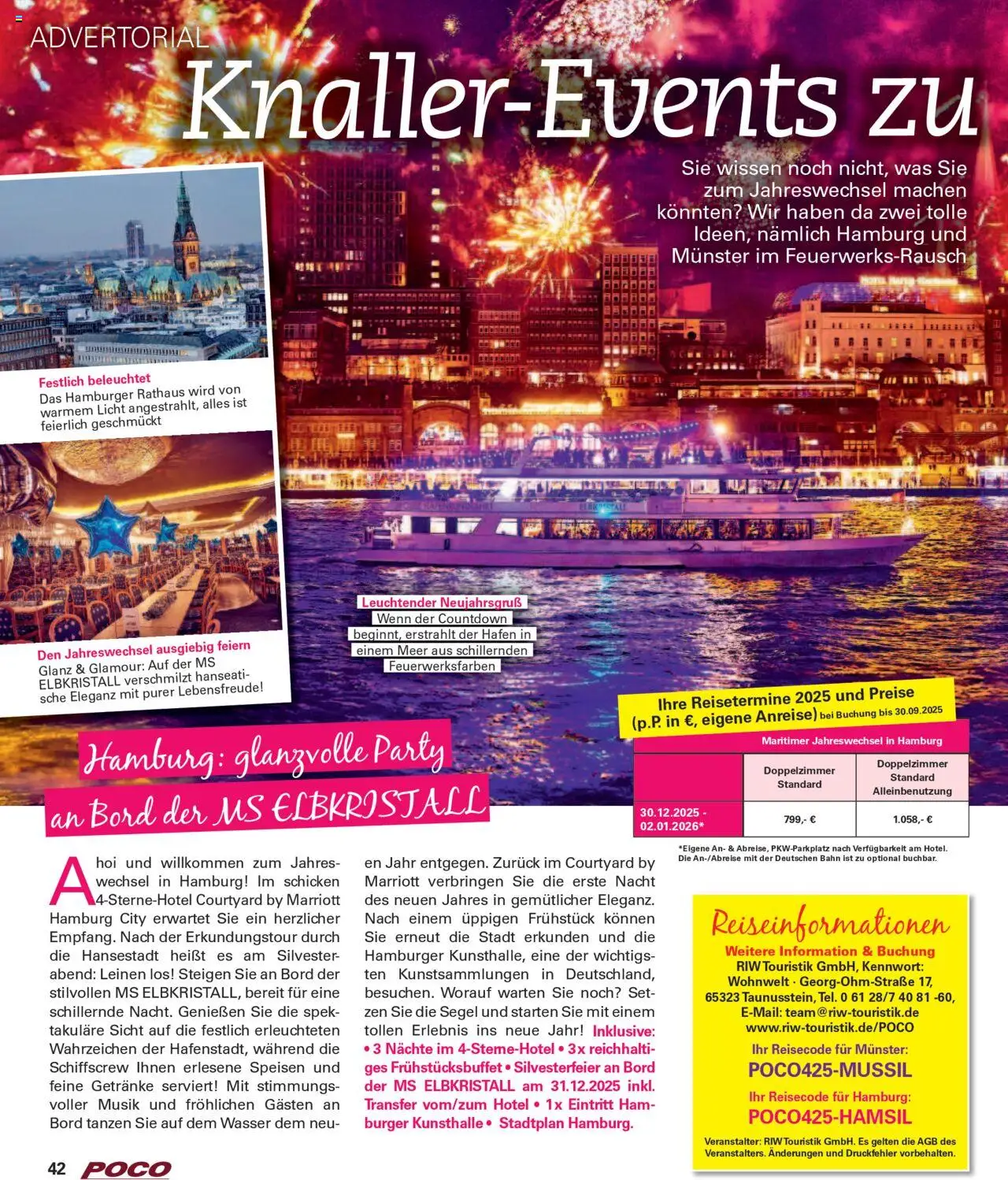 Poco Wohnwelt Herbst 2025 – gültig ab 01.09.2025 | Seite: 42 | Produkte: Burger, Wasser