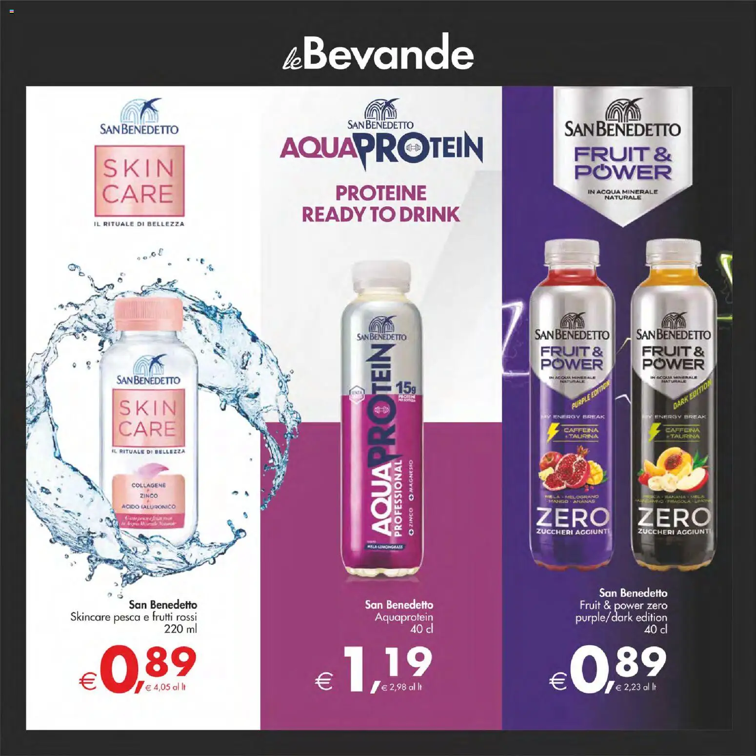 Volantino Decò del 14.11.2025 | Pagina: 27 | Prodotti: Acqua, Pesca, Acqua minerale