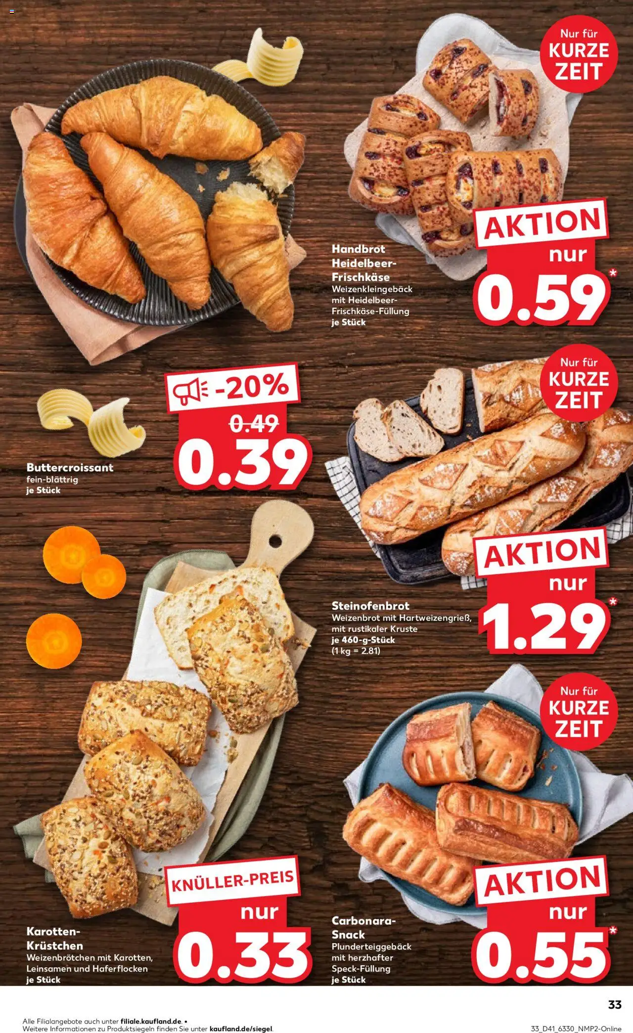 Kaufland prospekt Kiel	 – gültig ab 09.10.2025 | Seite: 35 | Produkte: Croissant, Frischkase