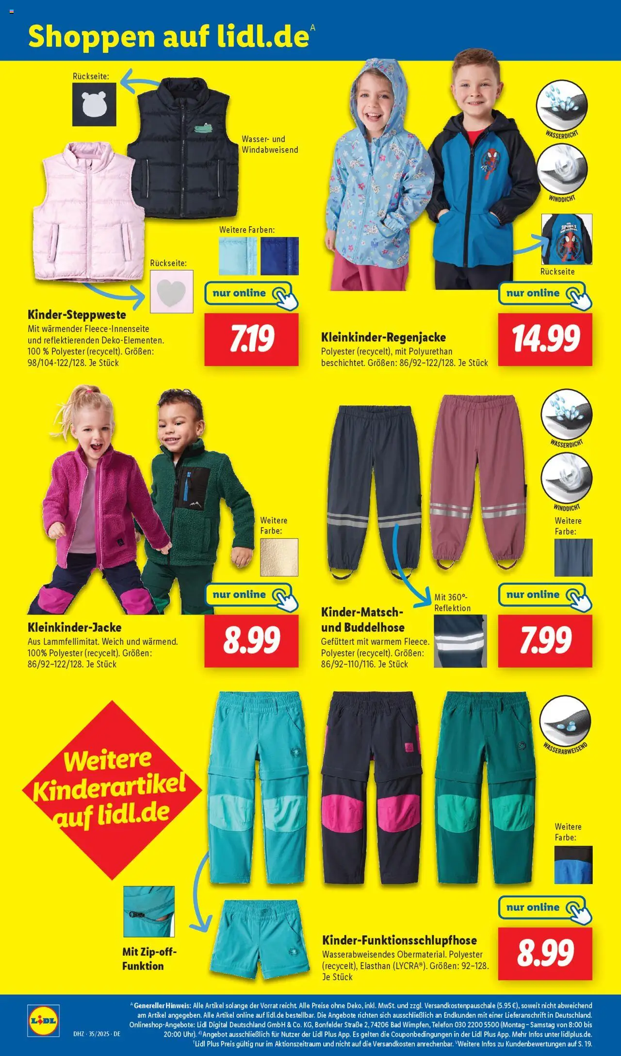 Lidl Prospekt Zossen 	 - gültig ab dem 25.08.2025 | Seite: 14 | Produkte: Bad, Wasser, Telefon