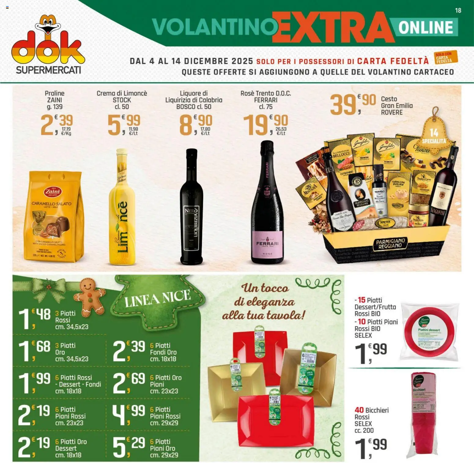 Volantino DOK del 04.12.2025 | Pagina: 22 | Prodotti: Crema, Latte, Parmigiano reggiano, Parmigiano