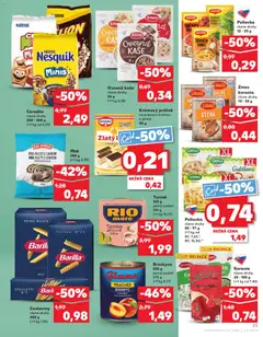 Kaufland leták platný od 29.01.2026 | Strana: 23 | Produkty: Penne, Fusilli, Korenie, Nesquik