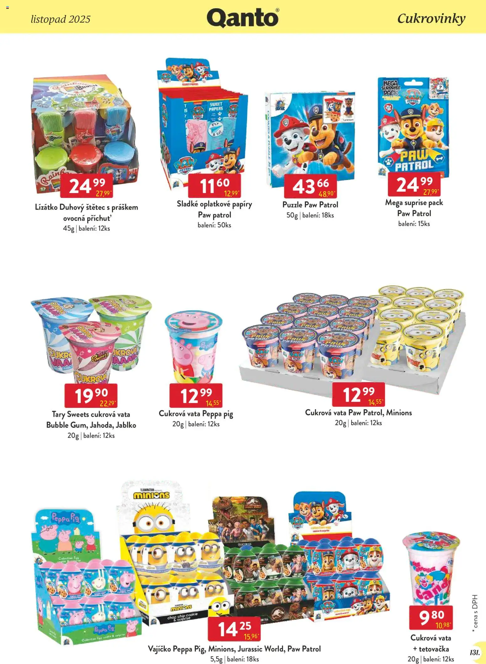 Astur & Qanto - Leták - Velkoobchod 11/2025 od 01.11.2025 | Strana: 131 | Produkty: Cookies, Puzzle, Štětec