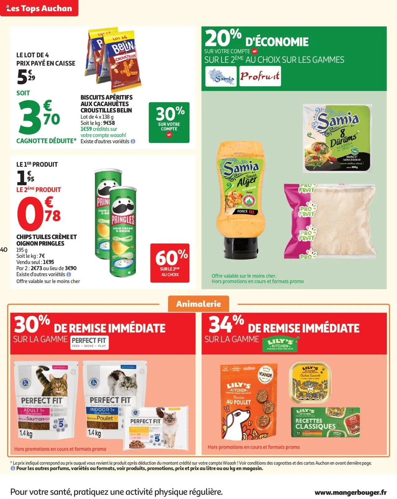 {H1} | Page: 40 | Produits: Body, Oignon, Chips, Biscuits