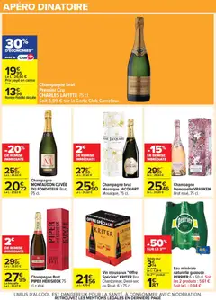 Carrefour - Prévisualisation de Carrefour catalogue Apero dinatoire valide à partir de 02.12.2025 | Page: 17 | Produits: Eau minérale, Champagne brut, Mousseux, Palmier