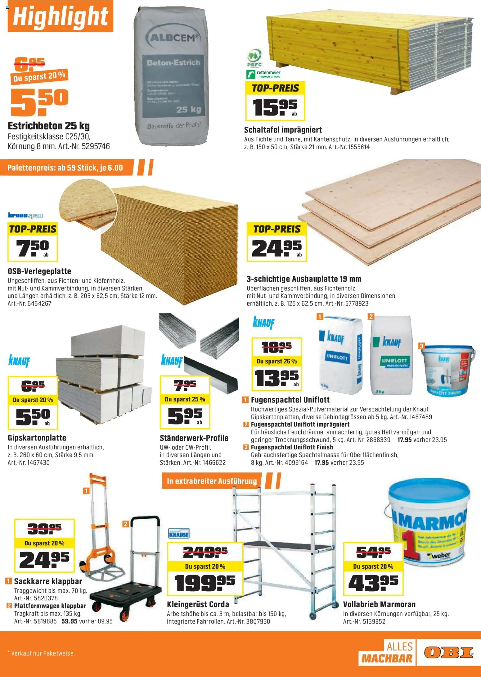 OBI Aktionen – gültig ab 10.01.2026 | Seite: 3