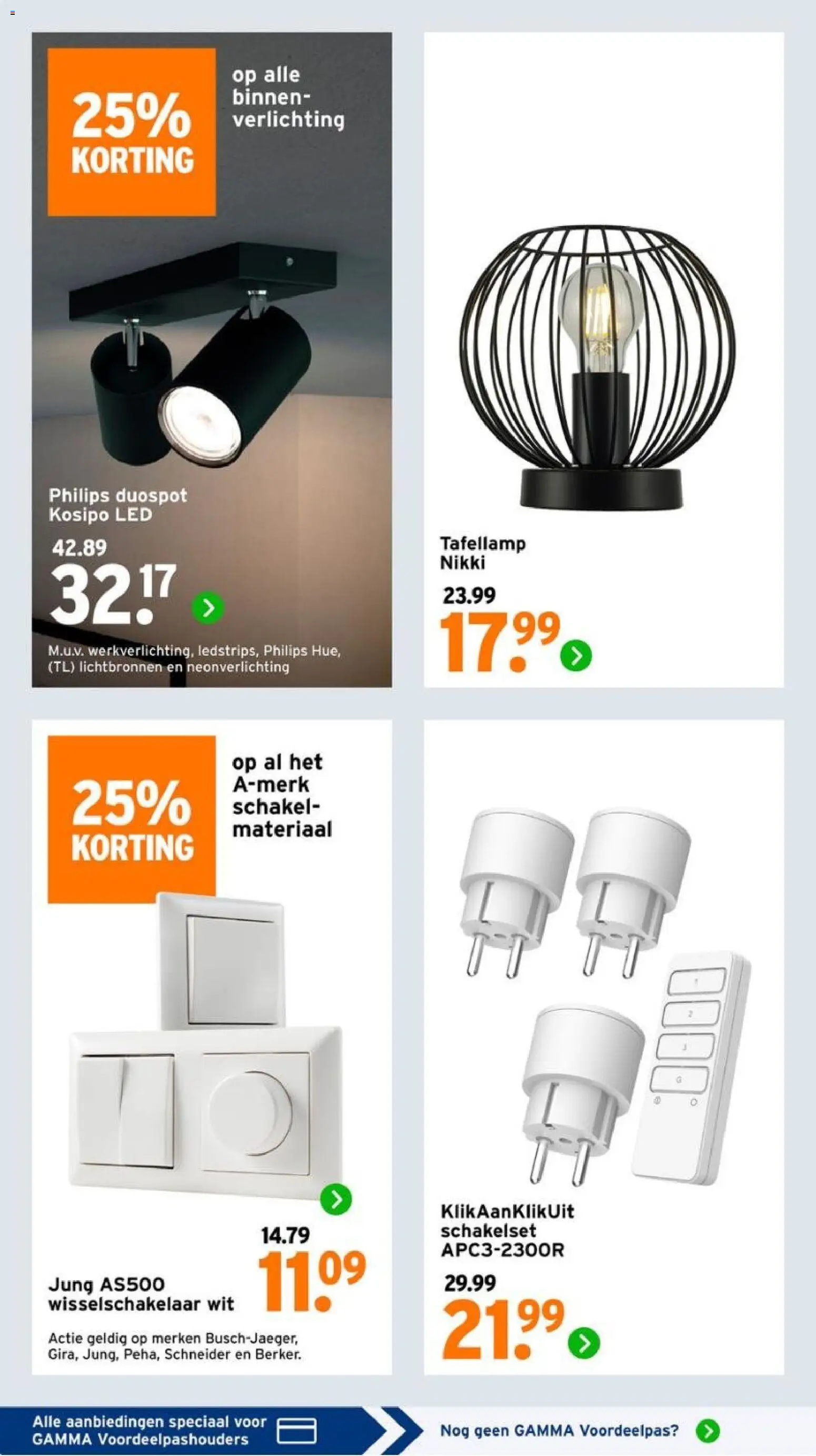 {H1} | Pagina: 30 | Producten: Verlichting