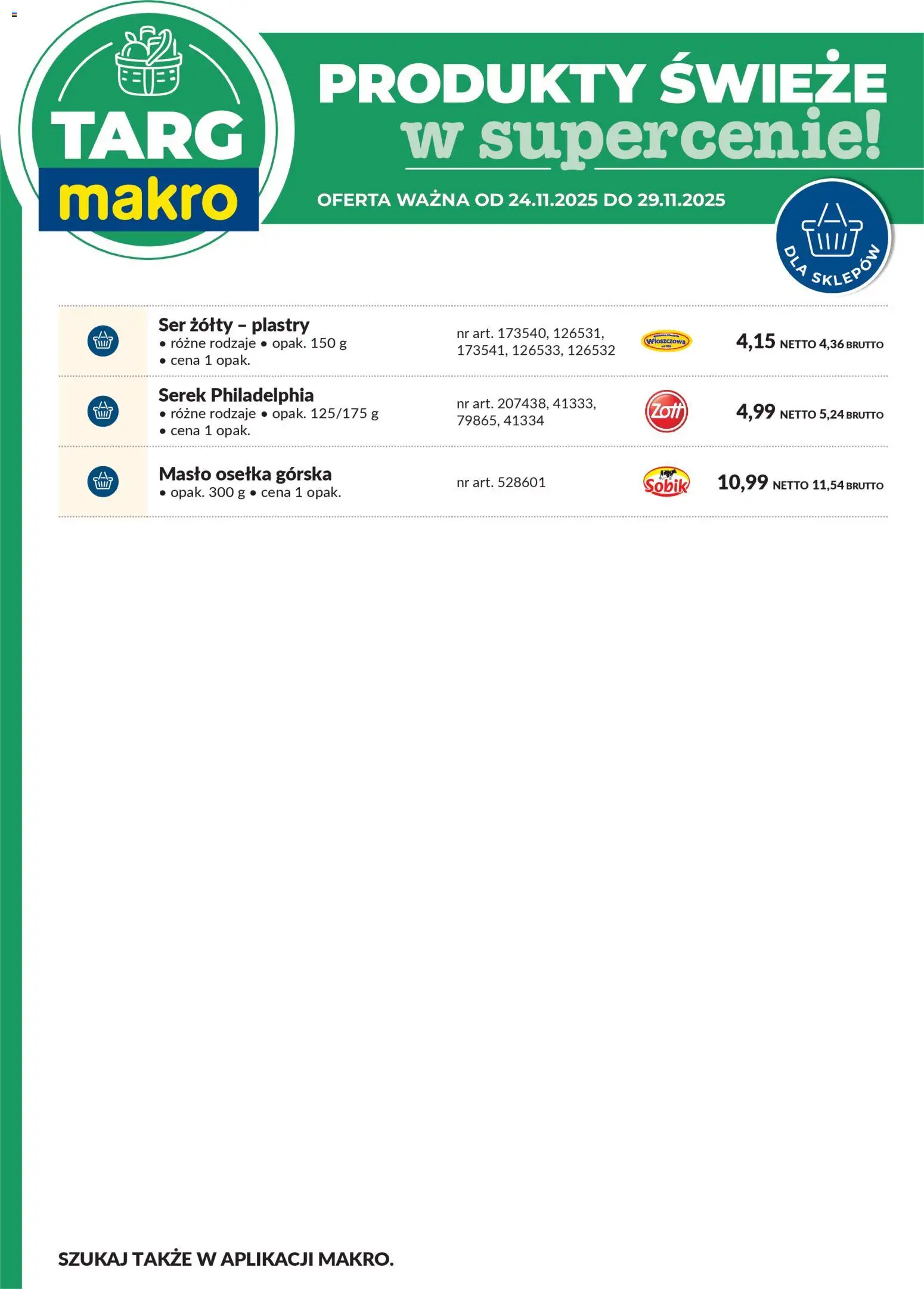 Makro Gazetka - Oferta świeża w super cenach od 24.11.2025 | Strona: 8