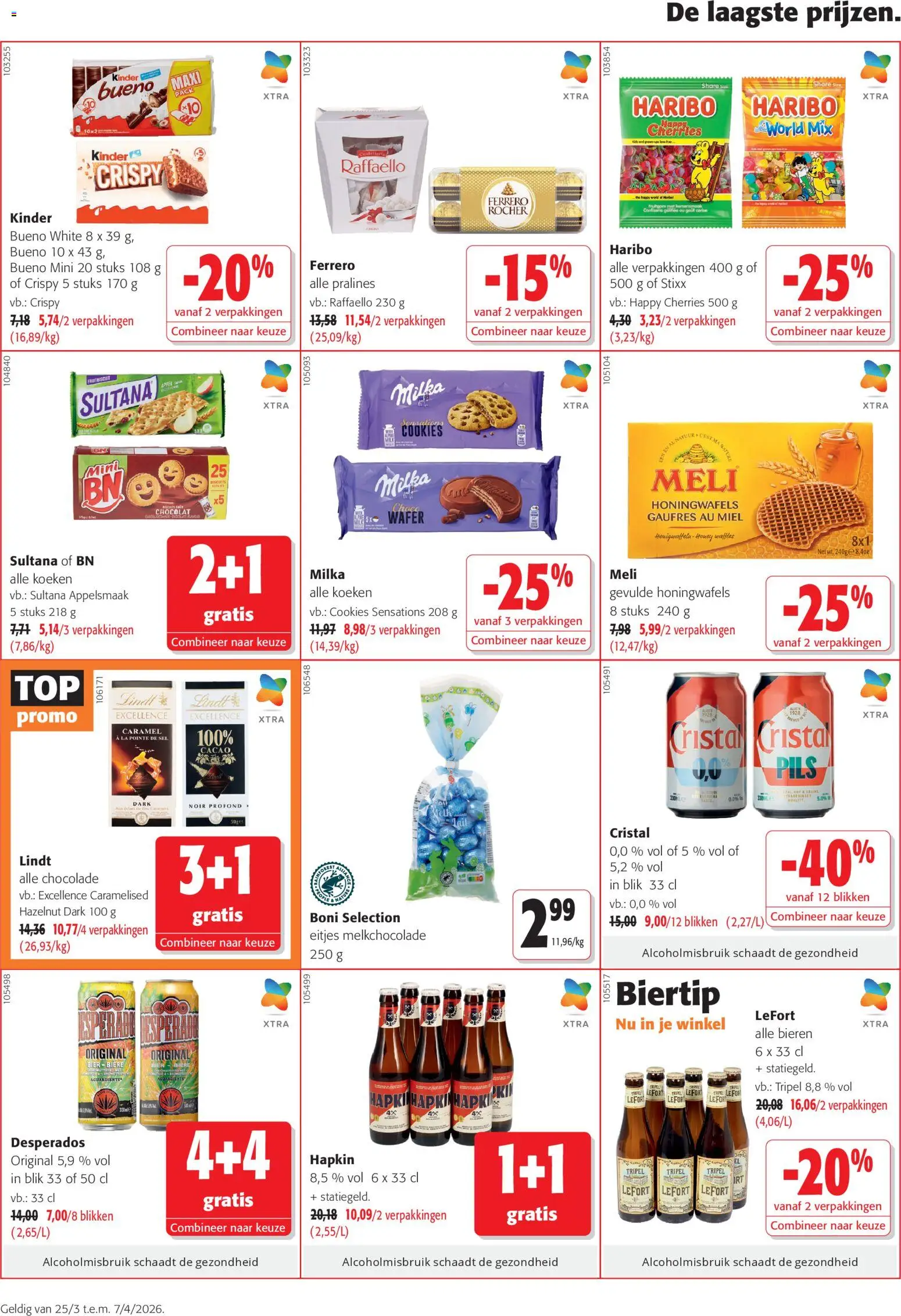 {H1} | Pagina: 6 | Producten: Tabletek, Kinder, La, Chocolade