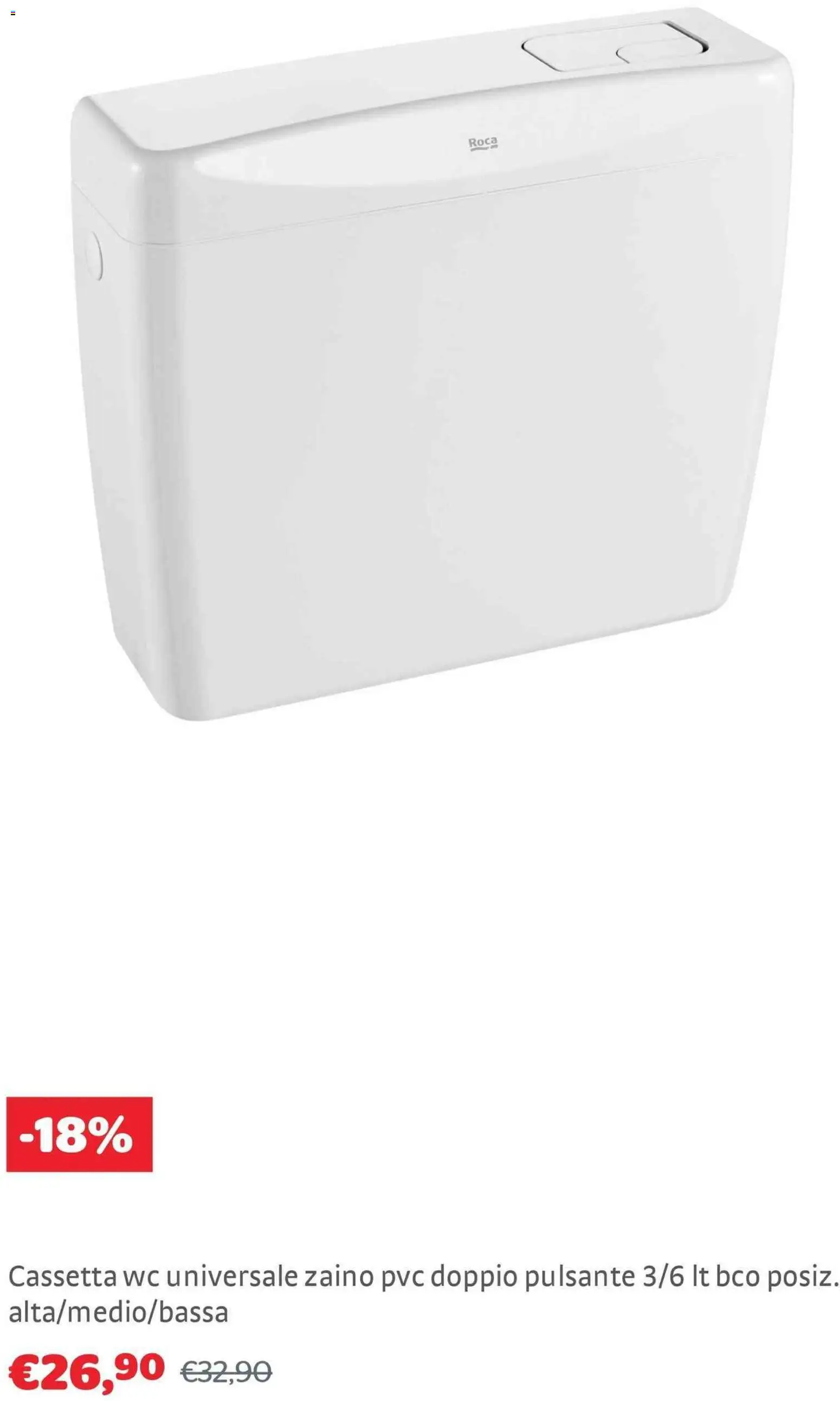 Volantino Brico Center del 04.12.2025 | Pagina: 31 | Prodotti: Zaino, WC