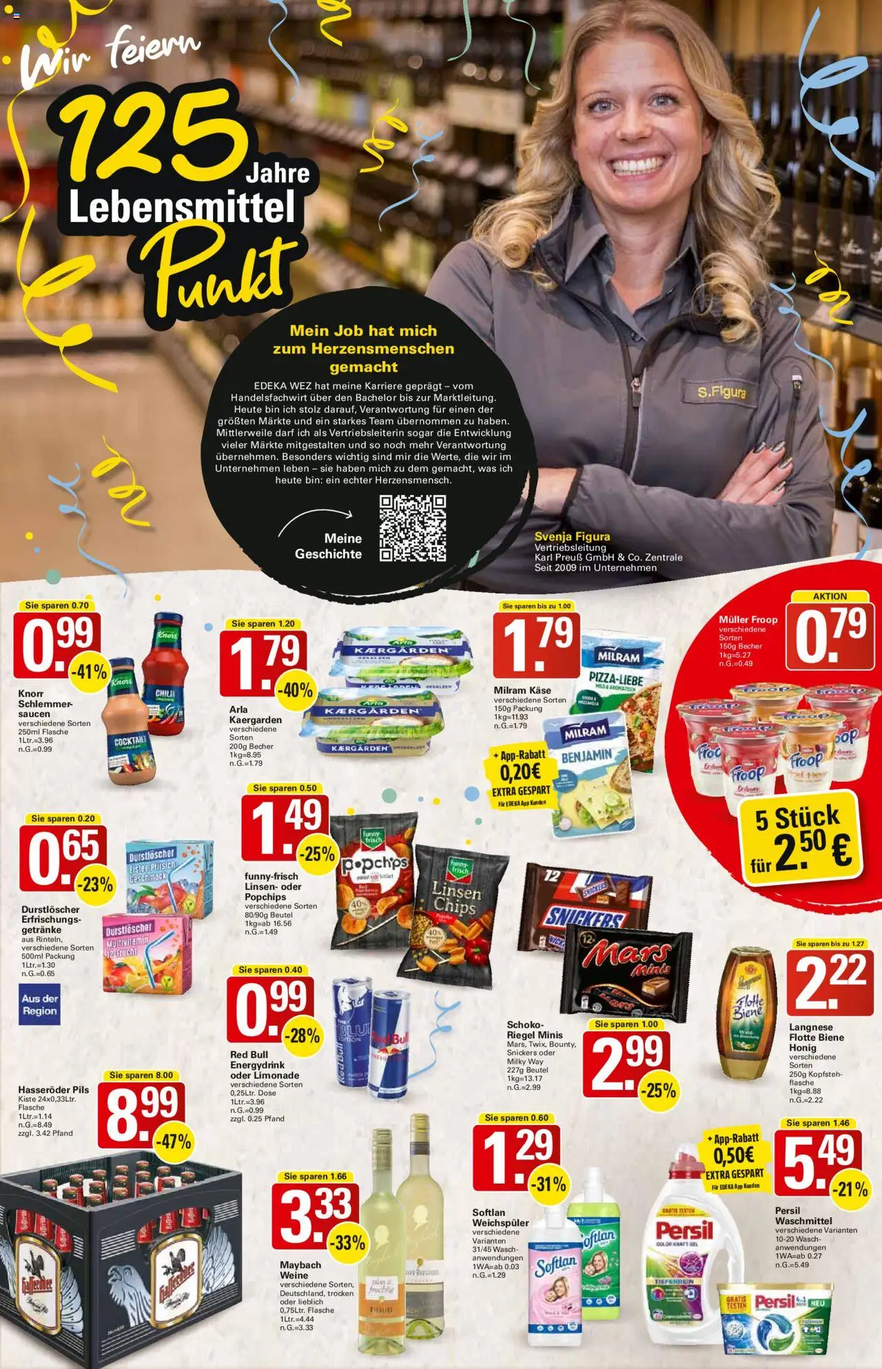 WEZ Prospekt – gültig ab 15.09.2025 | Seite: 3 | Produkte: Froop, Durstloscher, Red bull, Käse