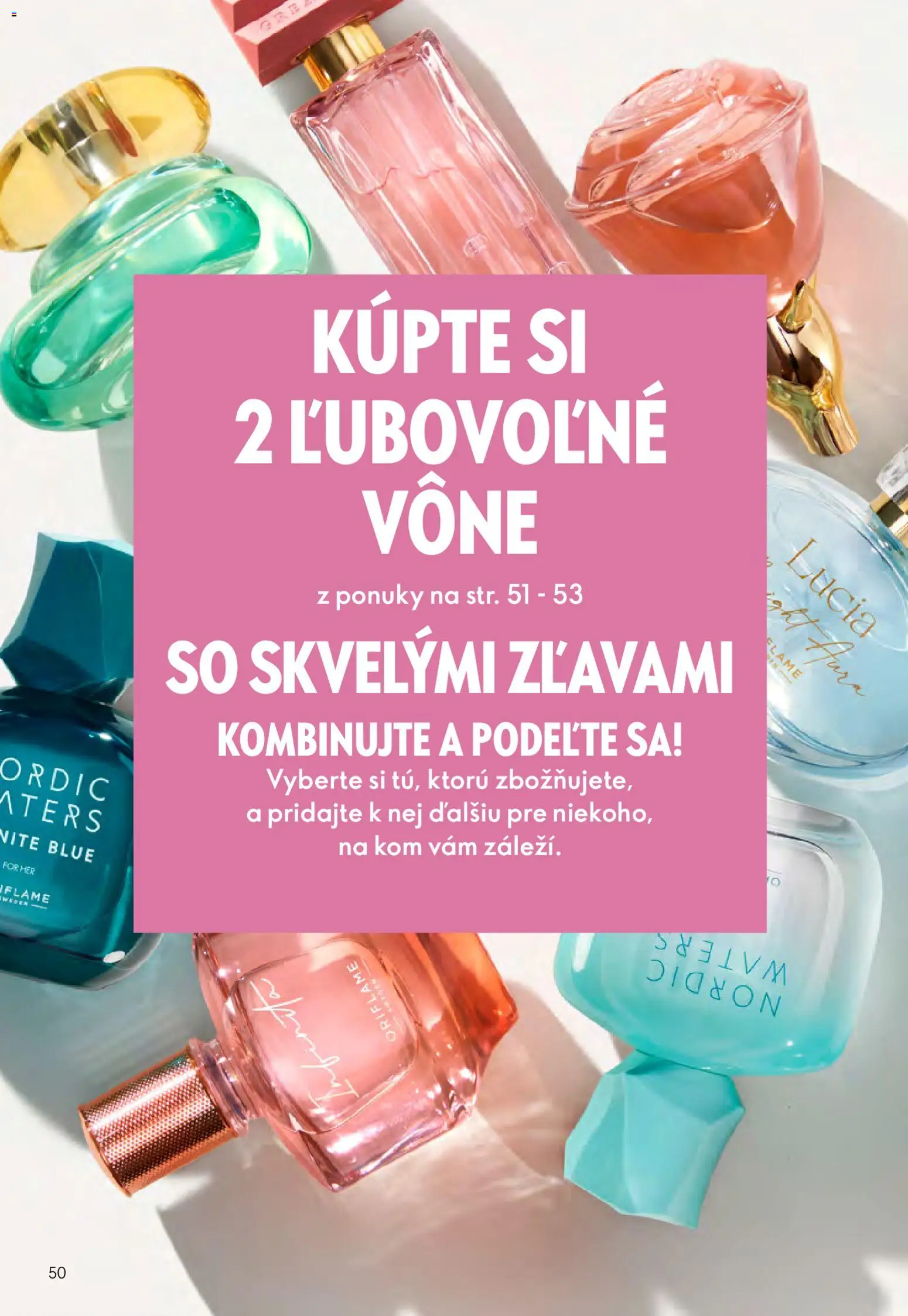 Nové Oriflame akcie – leták je platný od 06.05.2026 | Strana: 50