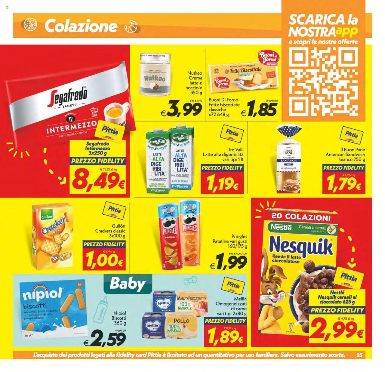 Volantino SuperConveniente del 13.10.2025 | Pagina: 25 | Prodotti: Crema, Pollo, Manzo, Crackers