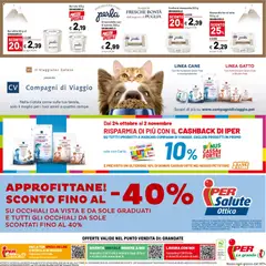 Anteprima del volantino Volantino Iper	 valido a partire dal 24.10.2025 | Pagina: 40 | Prodotti: Biscotti, Patate, Carrello, Occhiali da vista