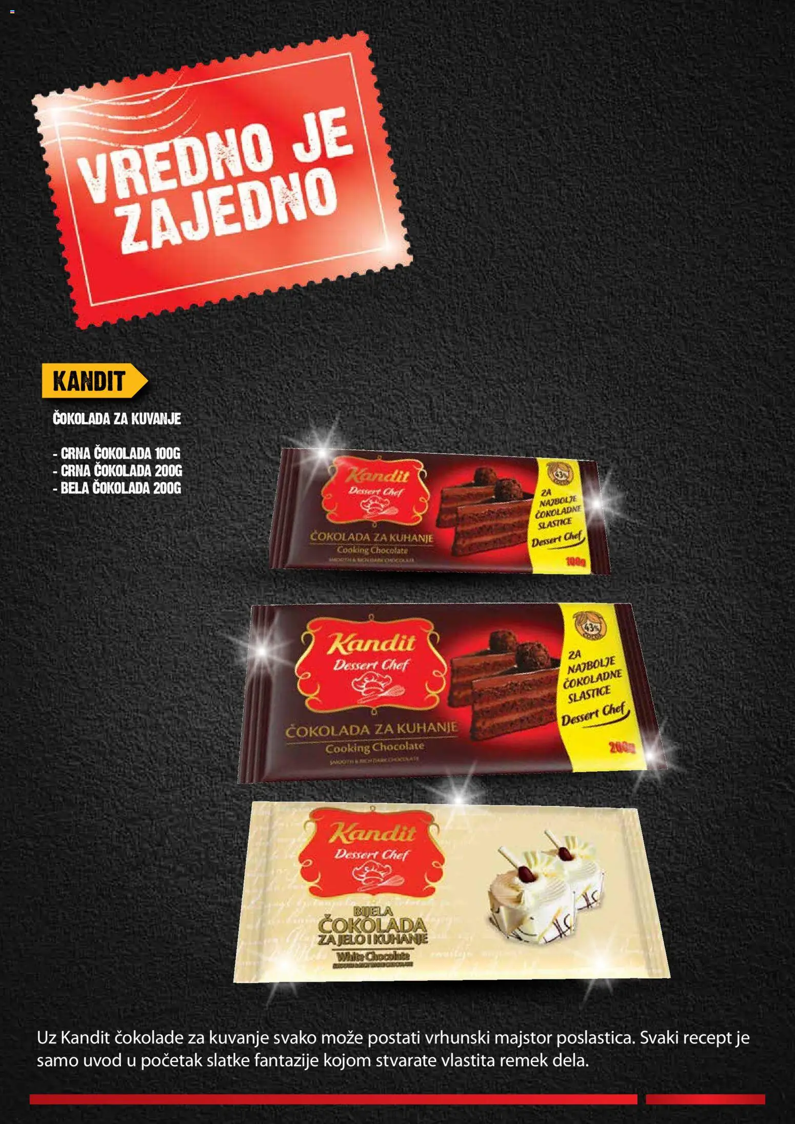 Idea katalog - važi od 16.04.2026 | Strana: 14 | Proizvode: Čokolada za kuvanje, Čokolada