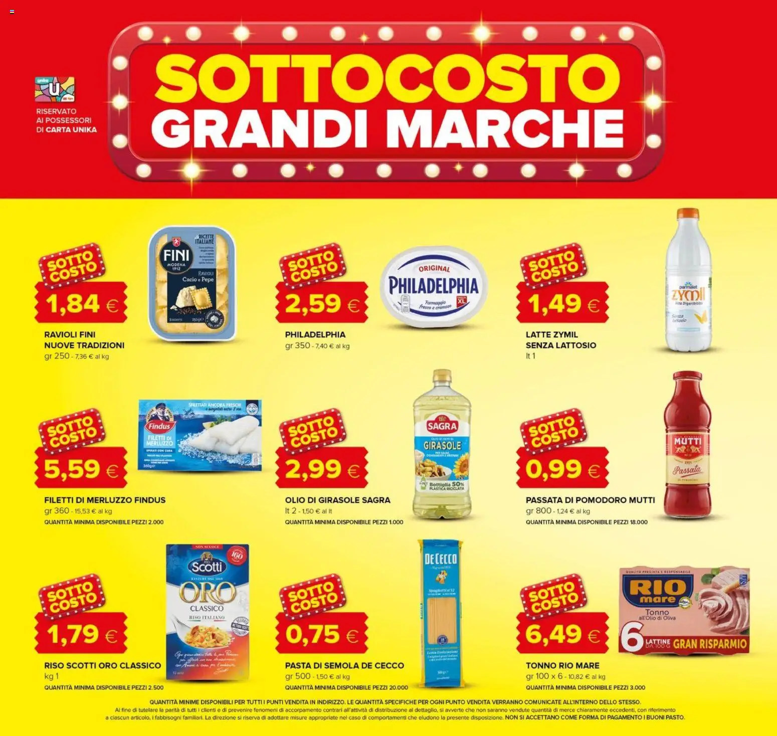 Volantino Oasi del 21.11.2025 | Pagina: 2 | Prodotti: Riso, Merluzzo, Latte, Olio di Oliva