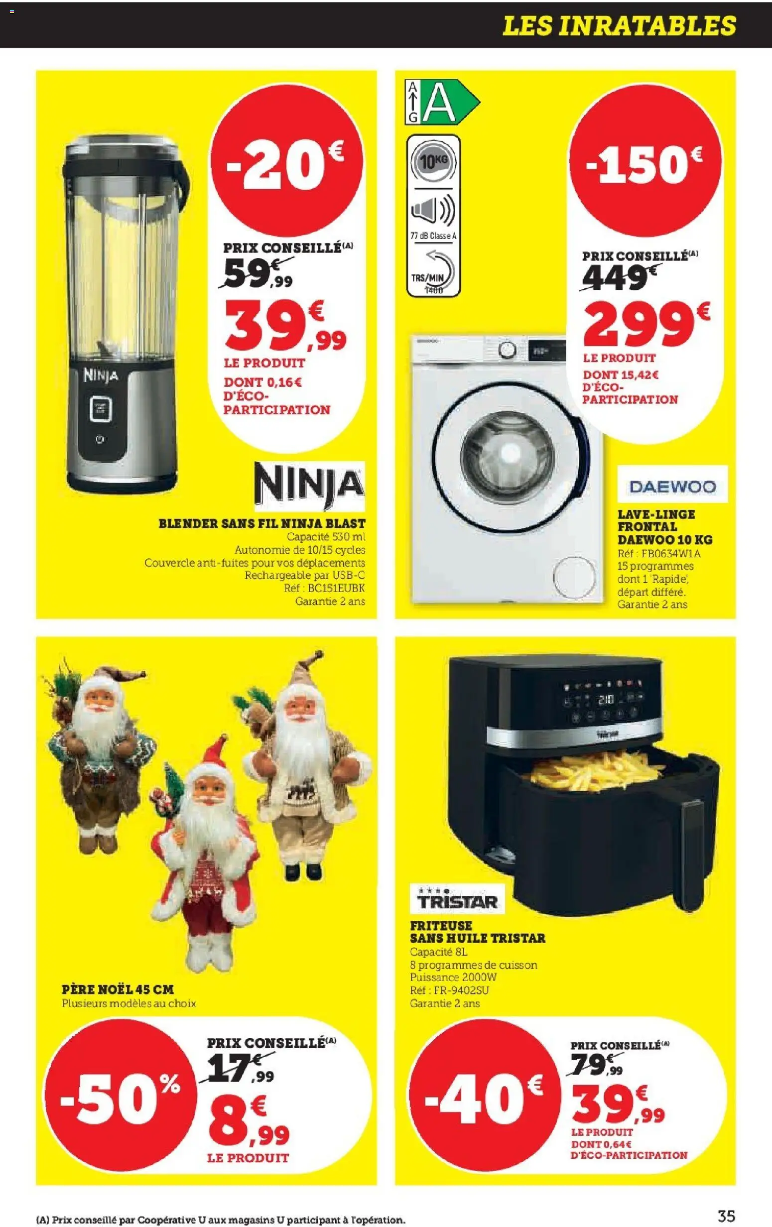 {H1} | Page: 35 | Produits: Blender, Friteuse, Friteuse sans huile, Huile