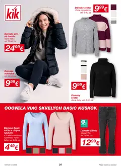 Kik leták platný od 13.10.2025 | Strana: 20