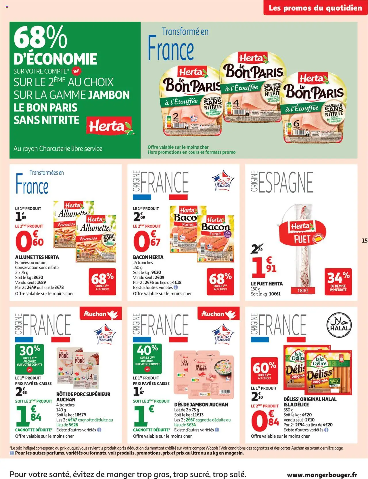  | Page: 15 | Produits: Jambon, Porc