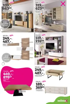 Преглед на Mömax брошура - Офертите са валидни от 06.04.2026 | Страница: 6 | Продукти: Тв, Тв шкаф, Маса, Шкаф