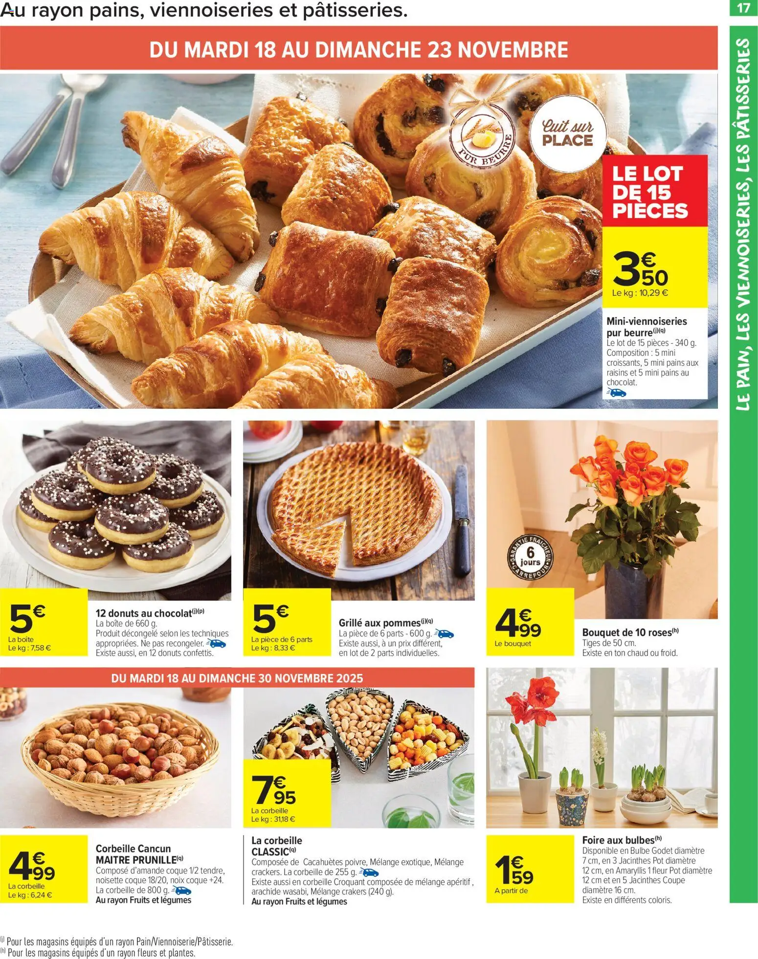 {H1} | Page: 19 | Produits: Noisette, Viennoiseries, Noix