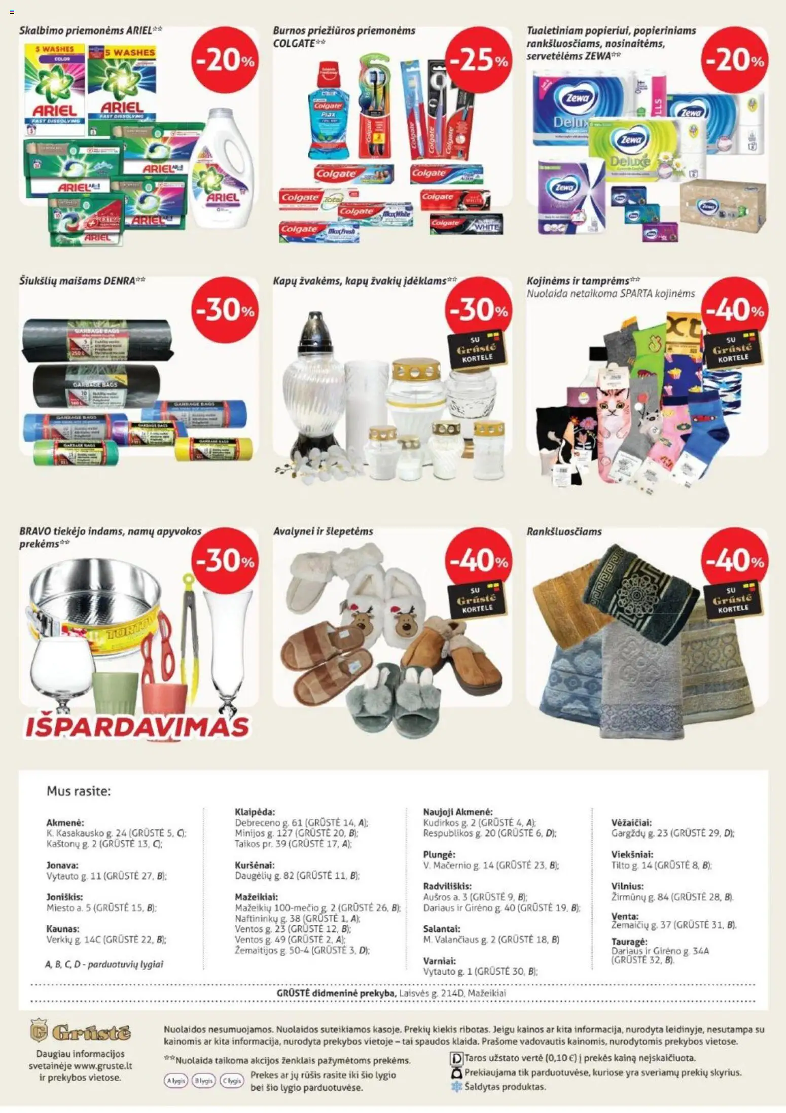 GRUSTE akcijos nuo 21.11.2025 | Puslapis: 12