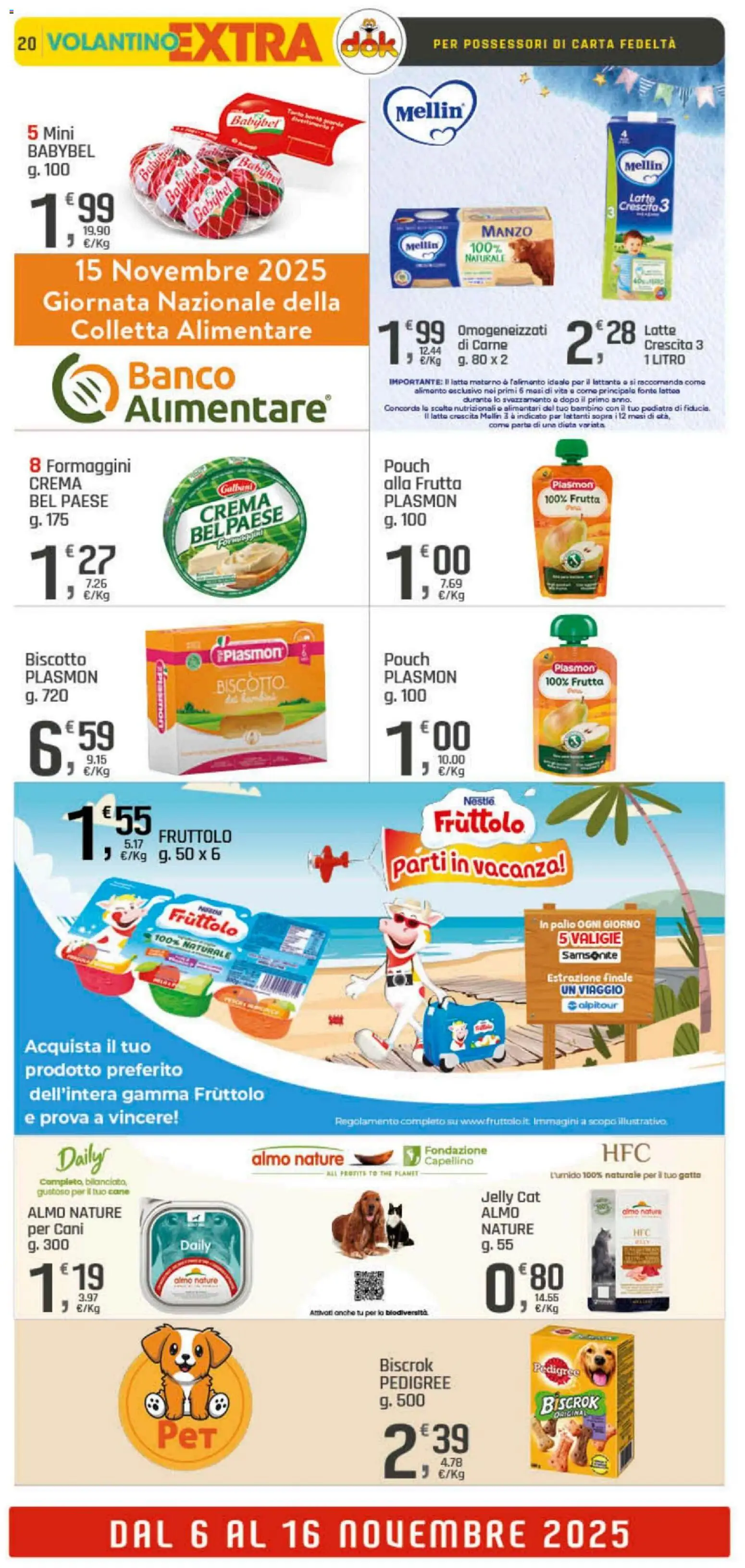 Volantino DOK del 06.11.2025 | Pagina: 20 | Prodotti: Crema, Manzo, Frutta, Latte