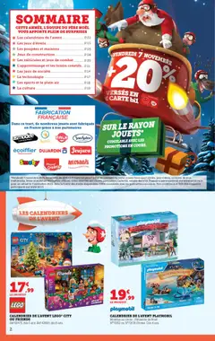 bi1 - Prévisualisation de bi1 catalogue Prix bas de Noël valide à partir de 20.10.2025 | Page: 2 | Produits: Légo, Playmobil, Jouets, Jeux