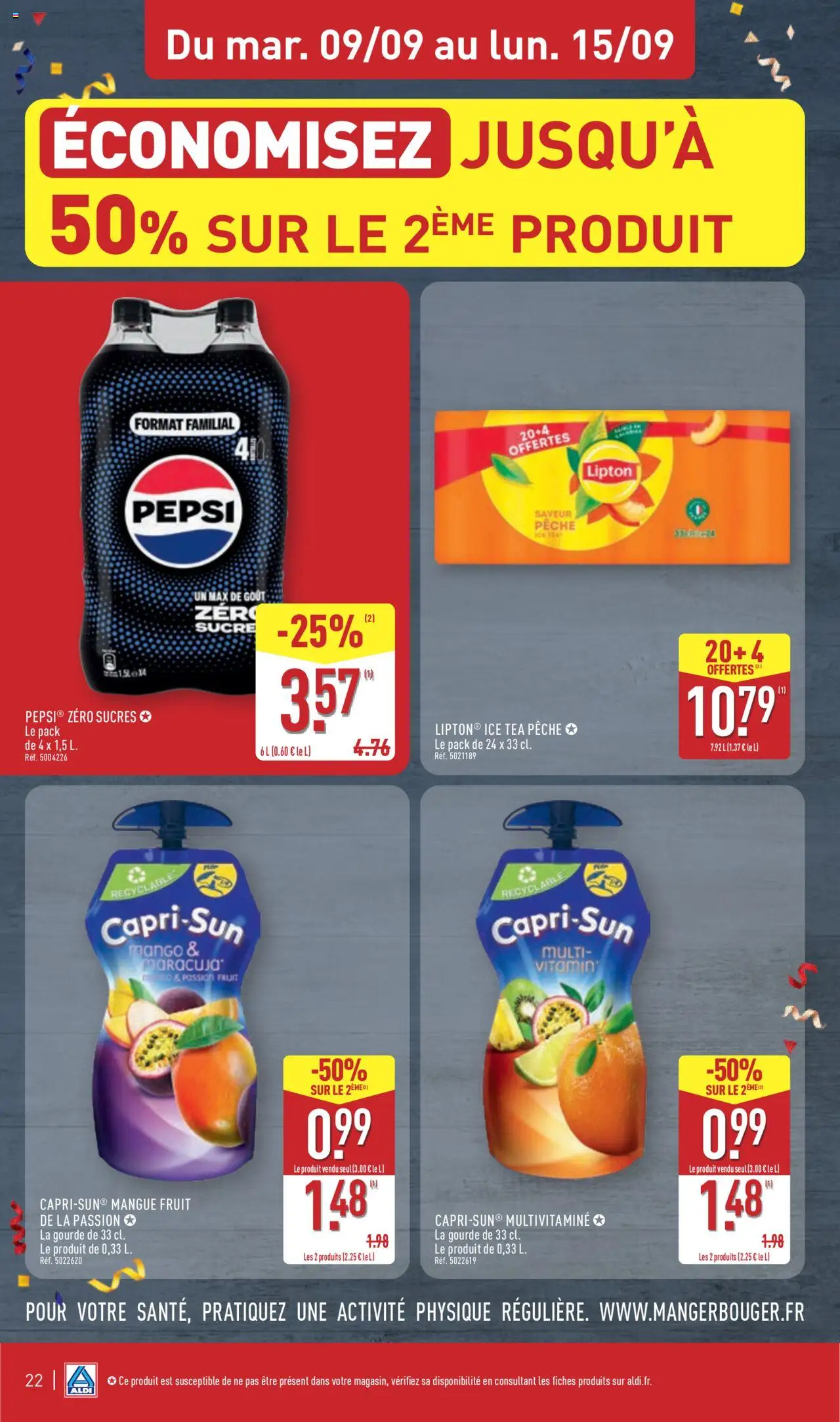  | Page: 25 | Produits: Sucre, Mangue, Pêche, Gourde