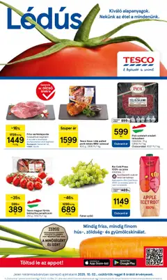 Tesco Hipermarket - Akciós újság  - amely érvényes a következő dátumtól: 02.10.2025