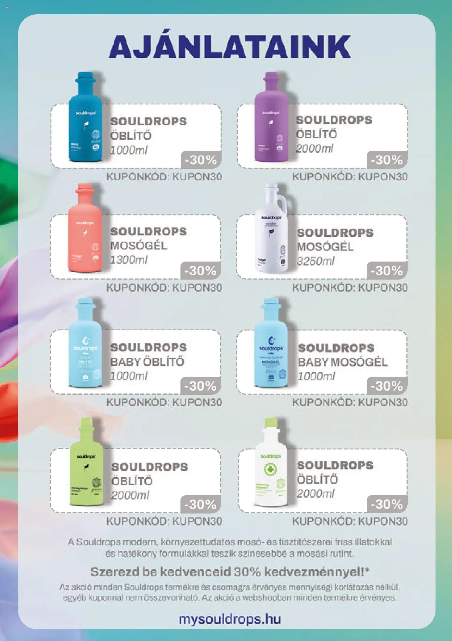 Rossmann akciós ujság - amely érvényes a következő dátumtól: 11.05.2026 | Oldal: 50 | Termékek: Mosógél, Öblítő