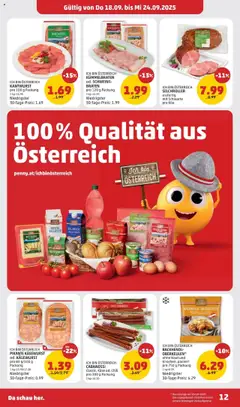 Penny Markt Flugblatt gültig ab 18.09.2025 | Seite: 12