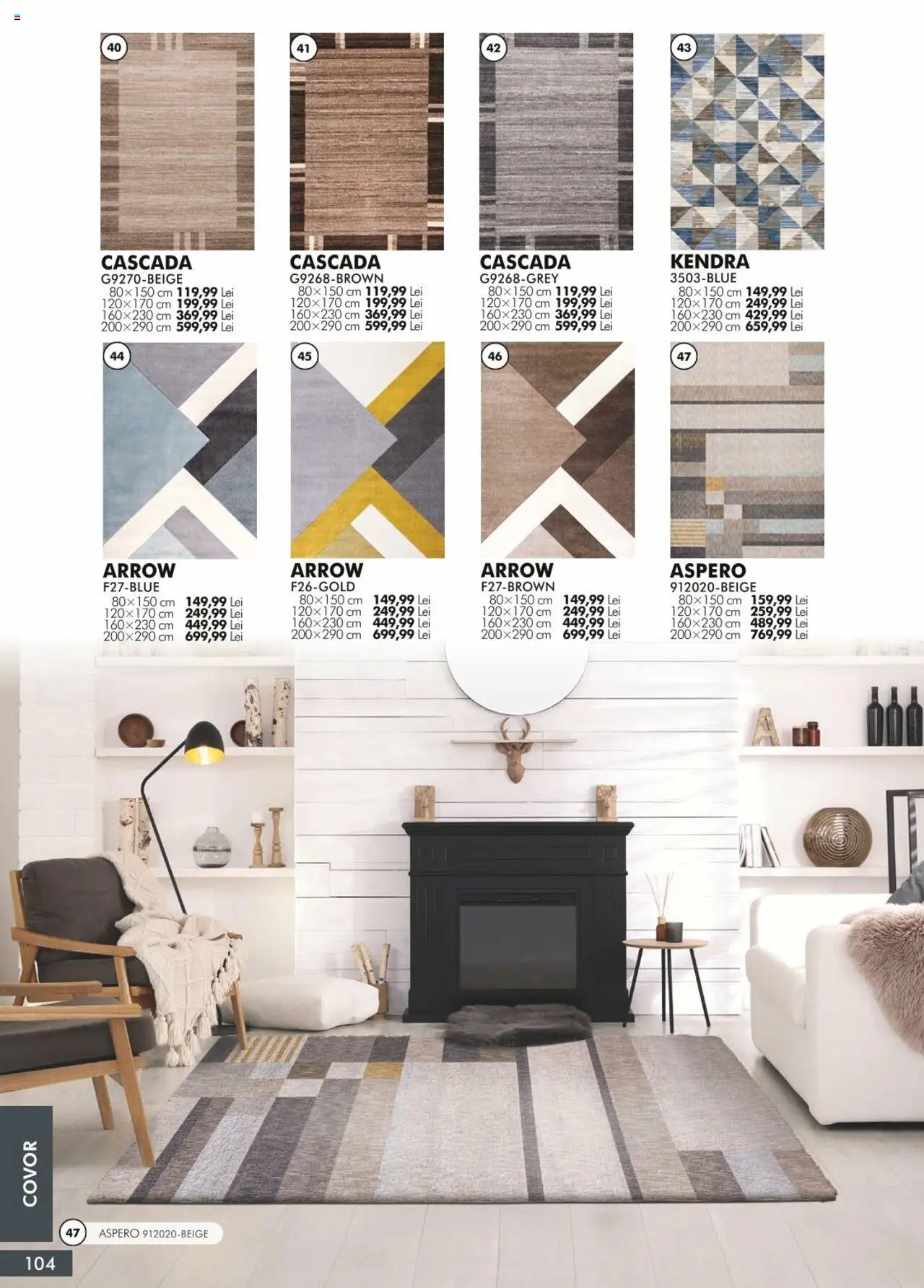 Noul catalog Diego – valabil de la 01.04.2024 | Pagină: 104 | Produse: Covor