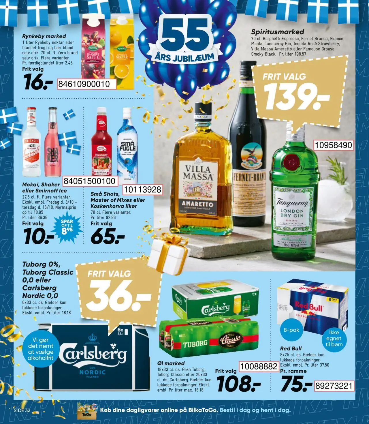 Bilka tilbudsavis – gyldig fra 03.10.2025 | Side: 43 | Produkter: Øl, Gin