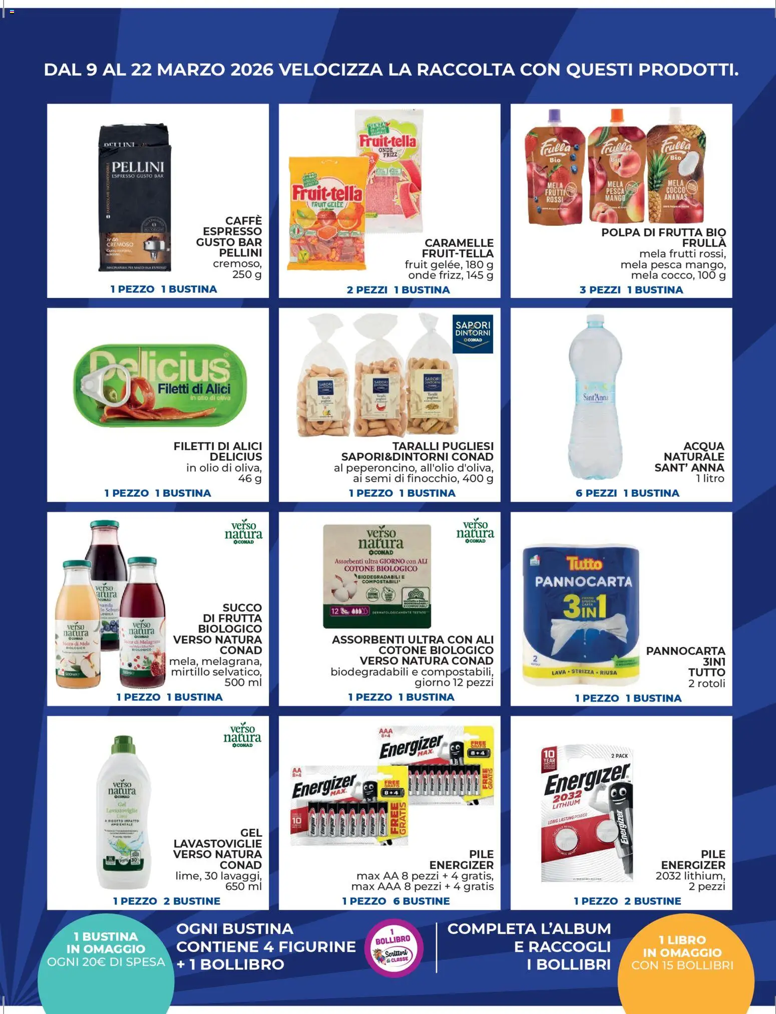 Volantino Conad del 13.03.2026 | Pagina: 13 | Prodotti: Succo, Pesca, Ananas, Succo di frutta