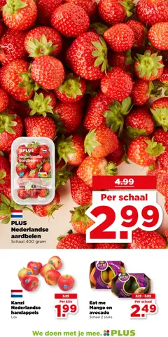 PLUS Nederlandse aardbeien, Schaal 400 gram - Voorbeeld van een folder van Plus, geldig van 22.04.2026 | Pagina: 11