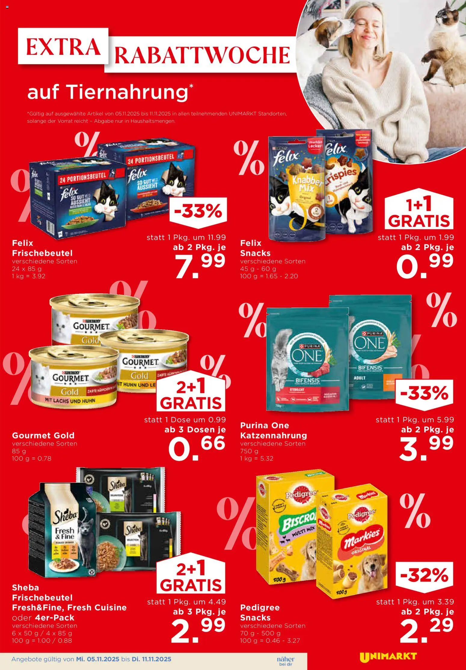 Unimarkt Flugblatt gültig ab 05.11.2025 | Seite: 13