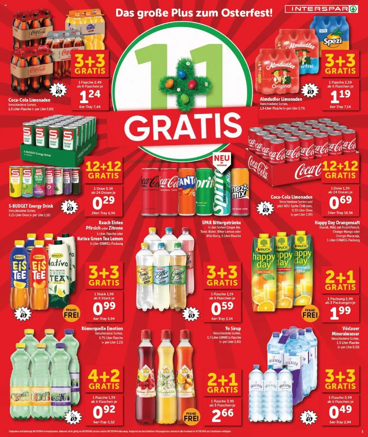 Interspar Flugblatt - Burgenland gültig ab 26.03.2026 | Seite: 3 | Produkte: Zitrone, Pfirsich